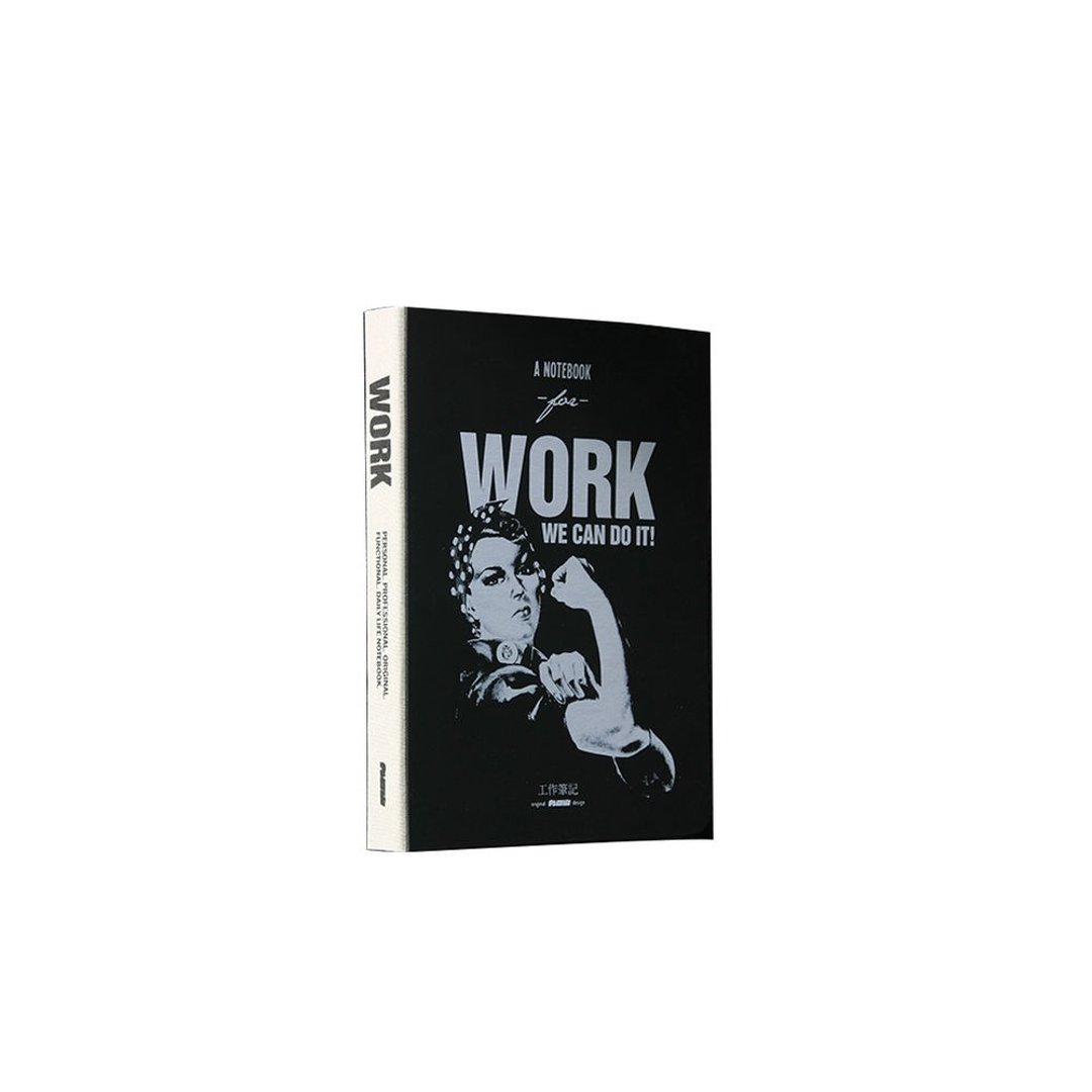 九口山Document2生活主题系列256page工作本-We Can Do It - 笔记本/手帐 - 纸 黑色