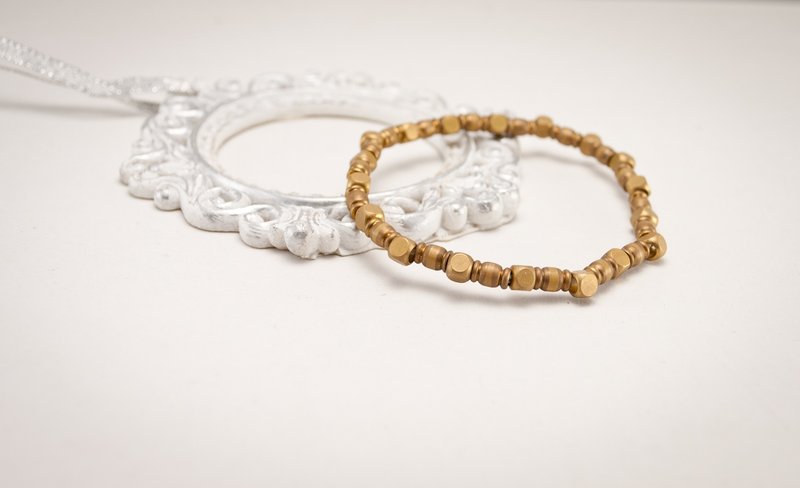 // La Don // 【简单-黄铜-实在01】 - 手链/手环 - 其他材质 金色