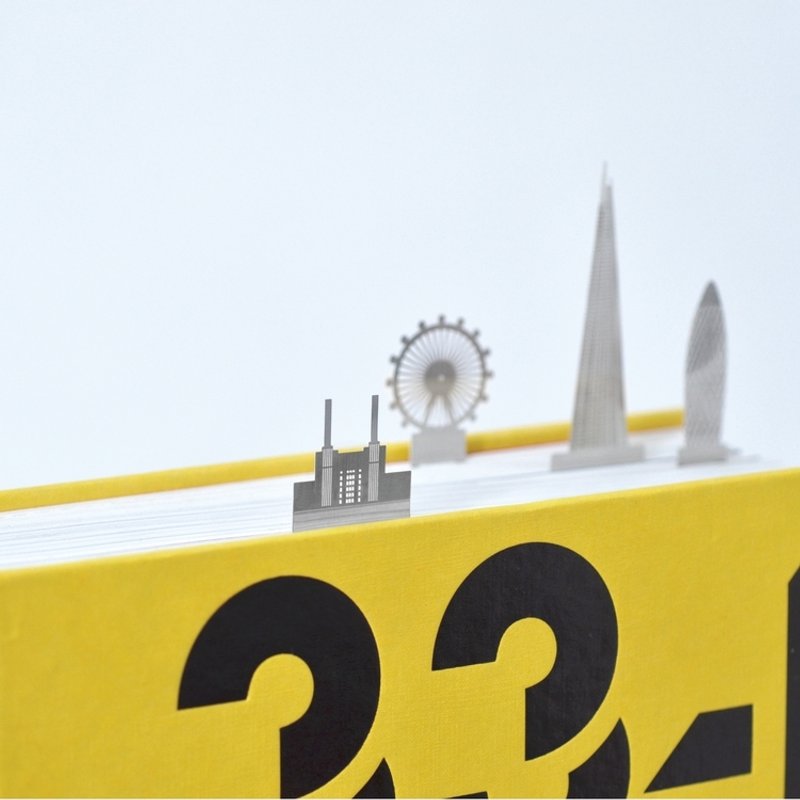 金属迷你城市书签－伦敦天际线 - 书签 - 其他金属 灰色