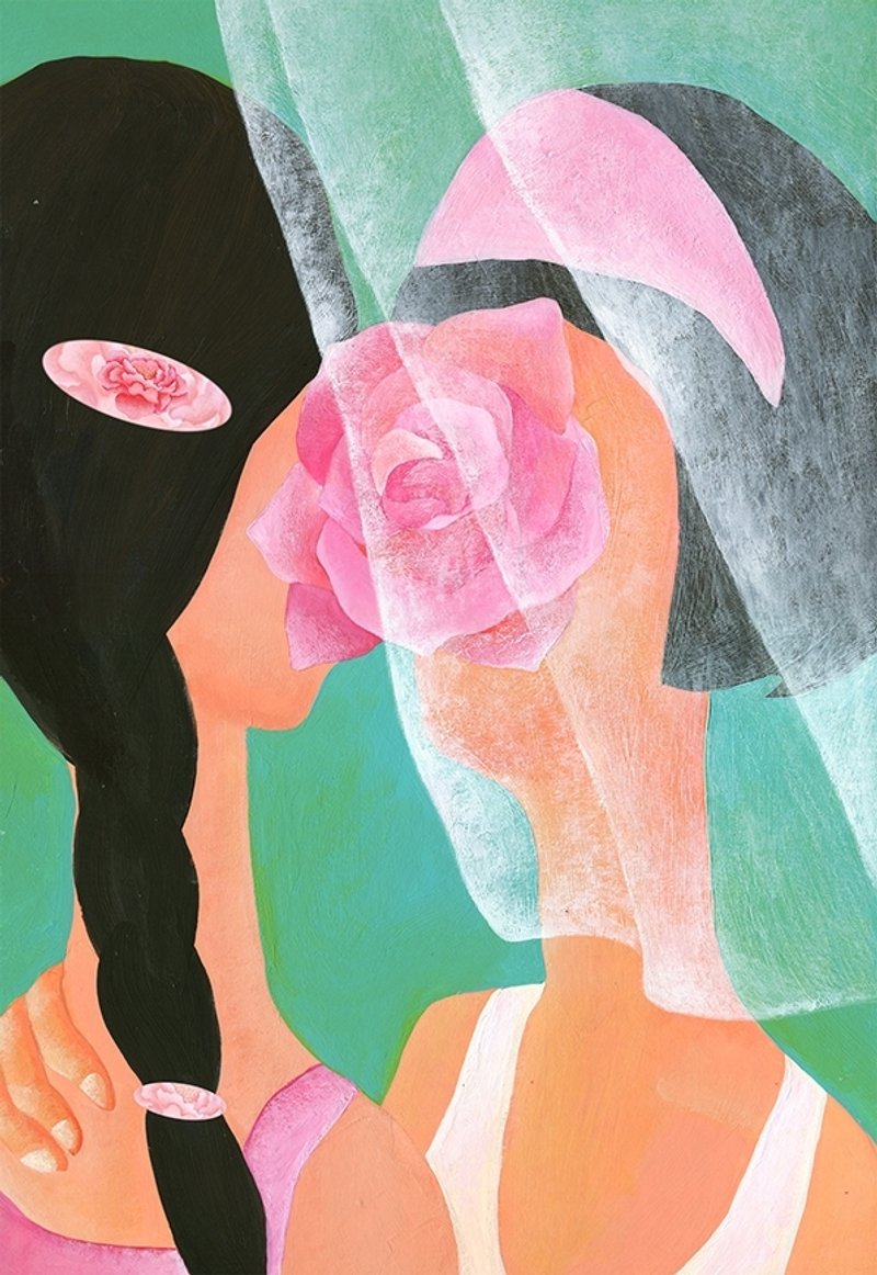 插画作品：20140718 - 插画/绘画/写字 - 压克力 多色