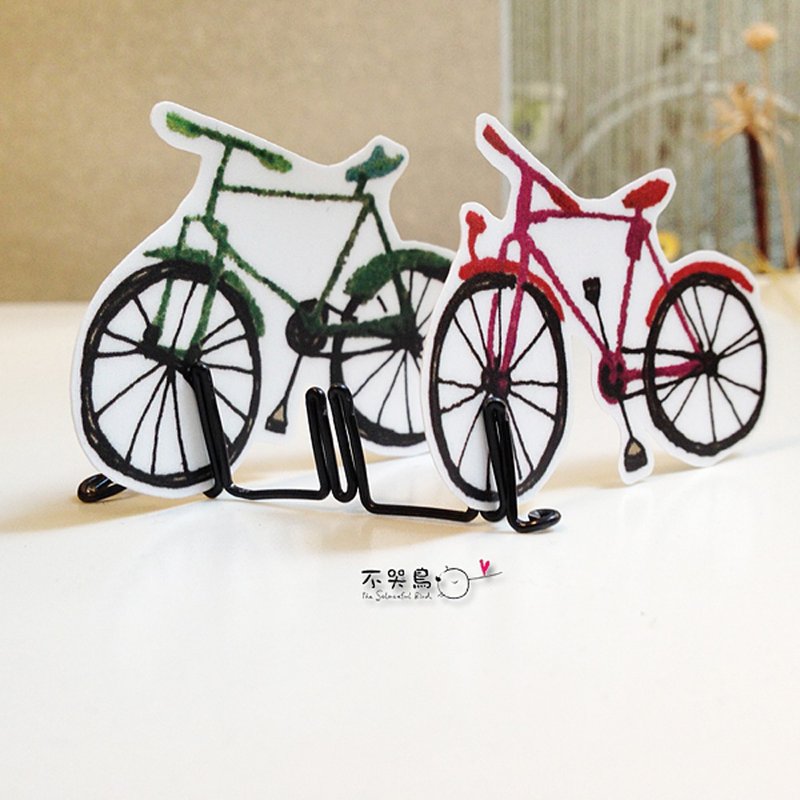 厚质防水贴纸 4辆优惠组 bike - 贴纸 - 防水材质 多色