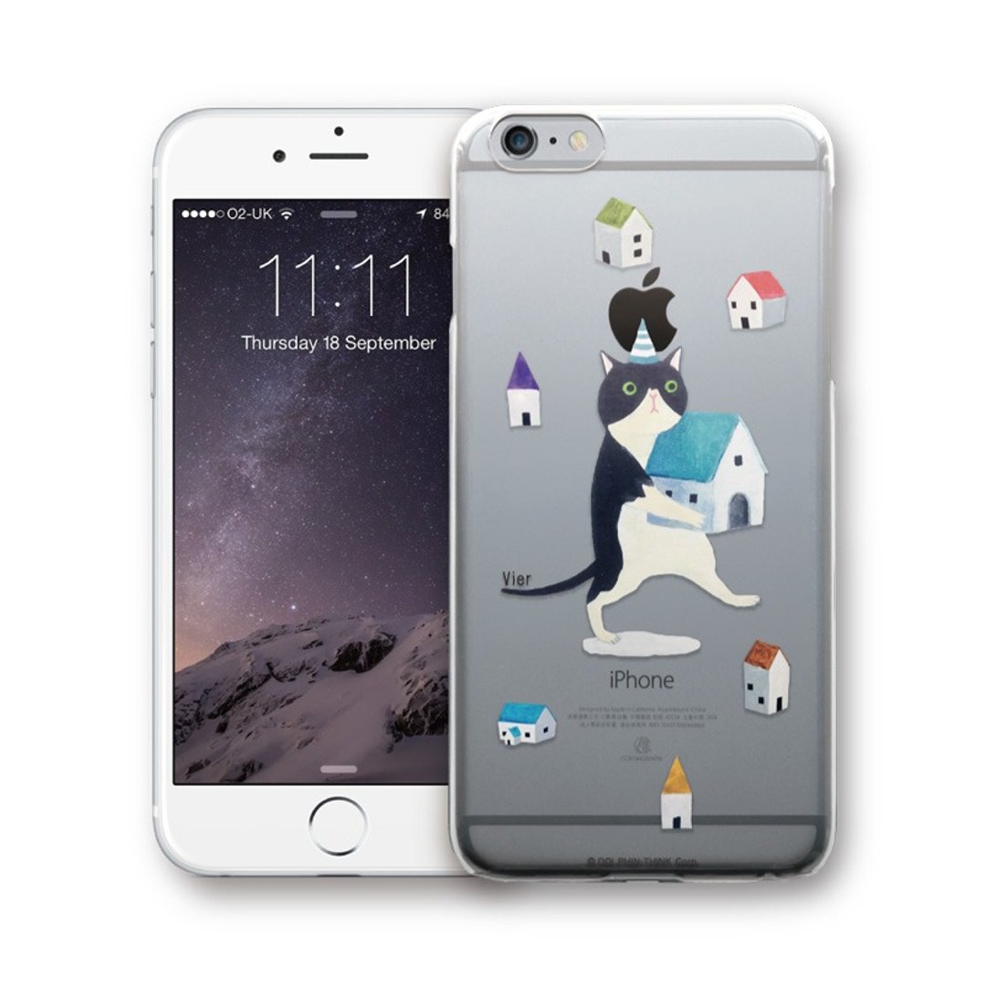 PIXOSTYLE iPhone 6/6S Plus 原创设计保护壳 - Vier  PSIP6P-358 - 手机壳/手机套 - 塑料 多色