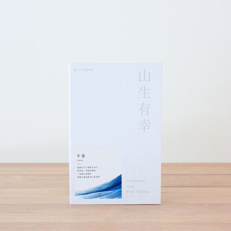 【山生有幸 不挠四季春】台湾原叶立体袋茶 - 茶 - 新鲜食材 蓝色