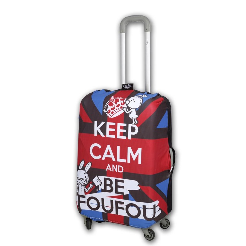Foufou-缤纷行李箱套(3款) -S - 行李箱/行李箱保护套 - 其他材质 多色
