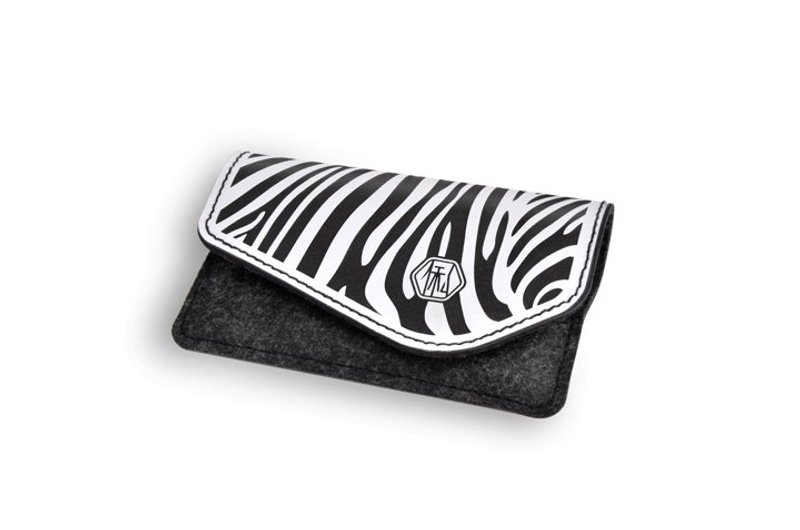 致.名片夹 - 斑马纹/白色 - 名片夹/名片盒 - 纸 白色