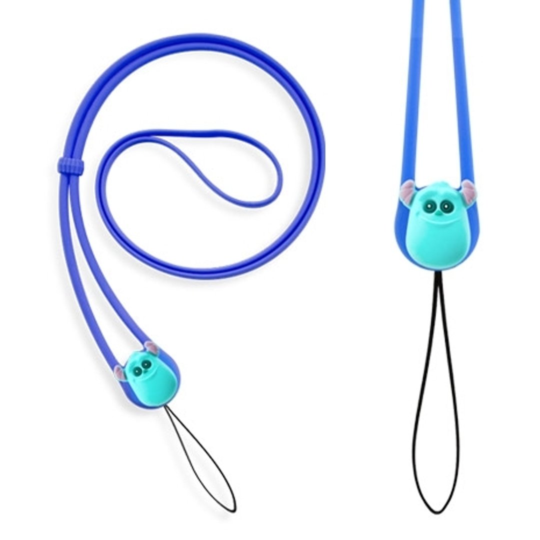 Charm Lanyard 弹力颈挂绳-毛怪[怪兽大学] - 相机 - 硅胶 蓝色