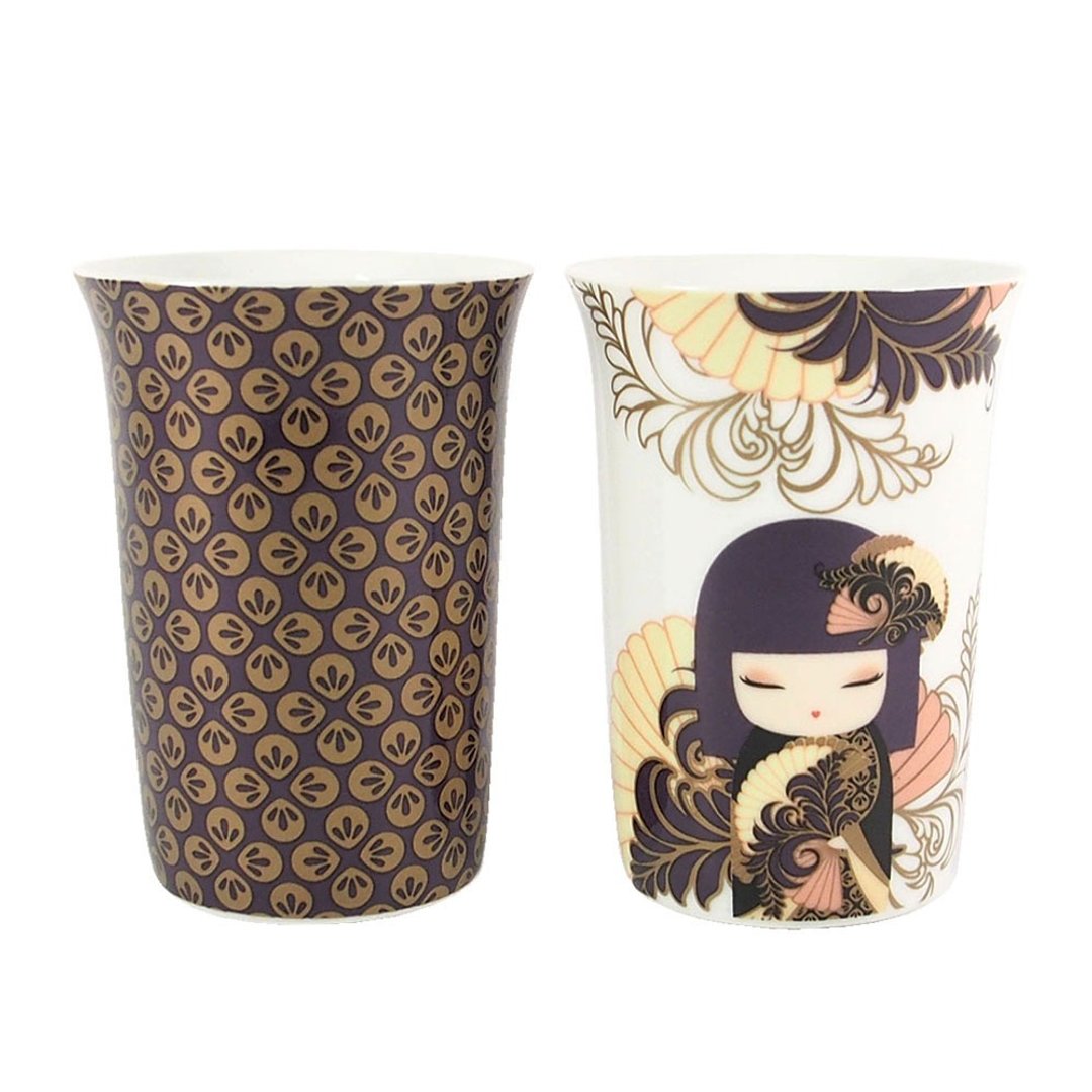 绿茶杯2入组-Chikako 深刻见解【Kimmidoll 杯类】 - 茶具/茶杯 - 其他材质 