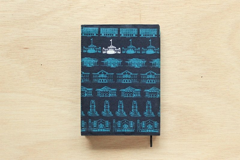 台大出版中心 x 印花乐｜台湾大学。校园漫步・建筑 - 其他 - 其他材质 蓝色