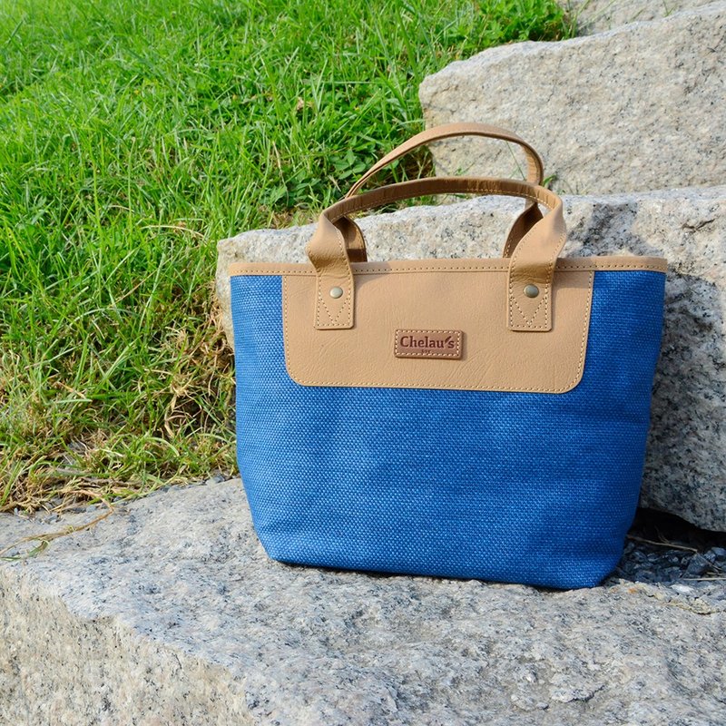 小托特包 Small Tote│天然防泼水│纸纤 - 手提包/手提袋 - 纸 黑色