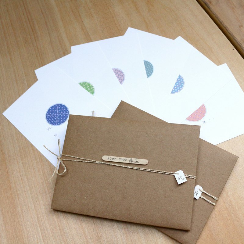 温暖的质感卡片12张精装套组 (款式可任意搭配) - 卡片/明信片 - 纸 多色