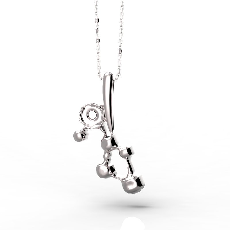 出清品│流星雨 -流星雨的故乡- 天琴座织女星星座项链 手作饰品 - 项链 - 其他金属 银色