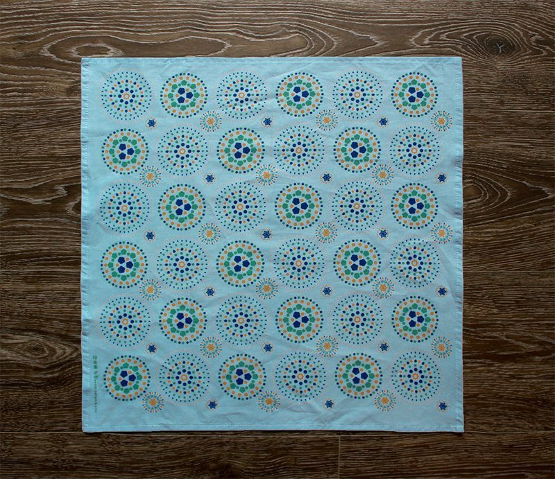 包布巾-烟火/天空蓝 - 其他 - 其他材质 蓝色