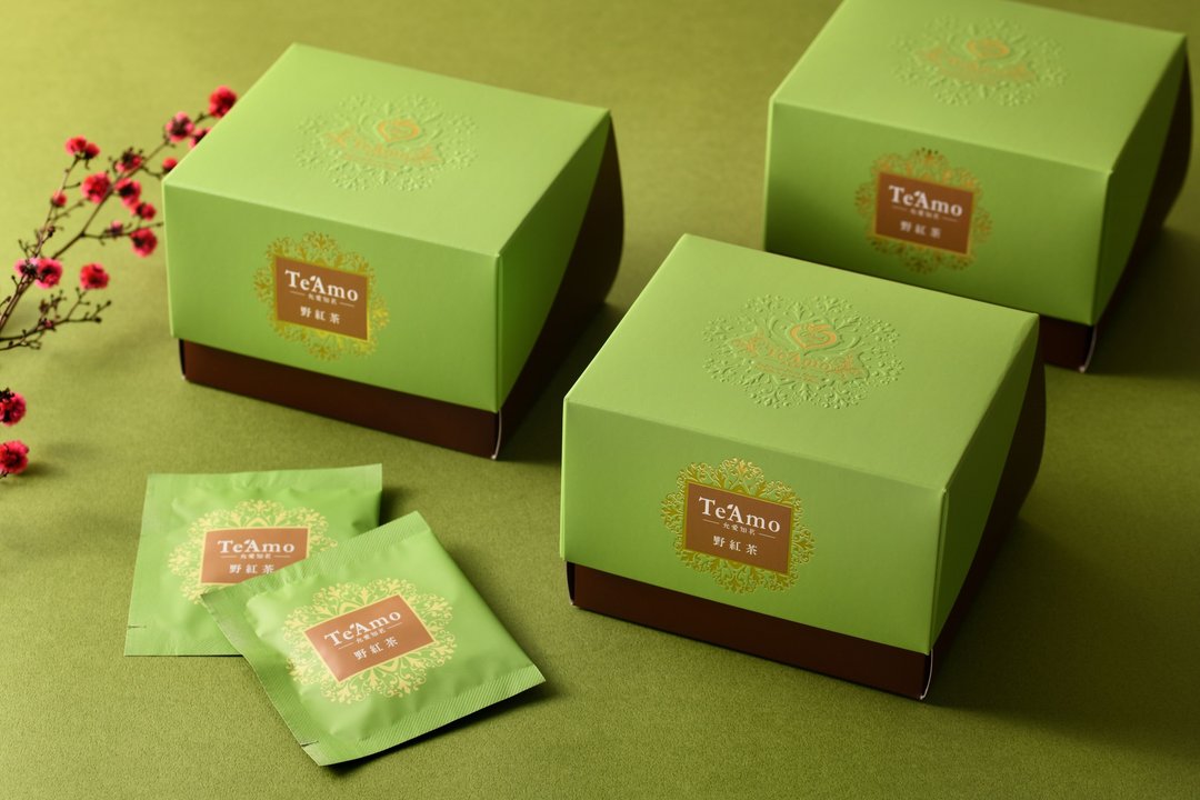 【Te'Amo 红茶专卖店】茶包盒系列 - 野红茶 (15入) - 茶 - 其他材质 绿色