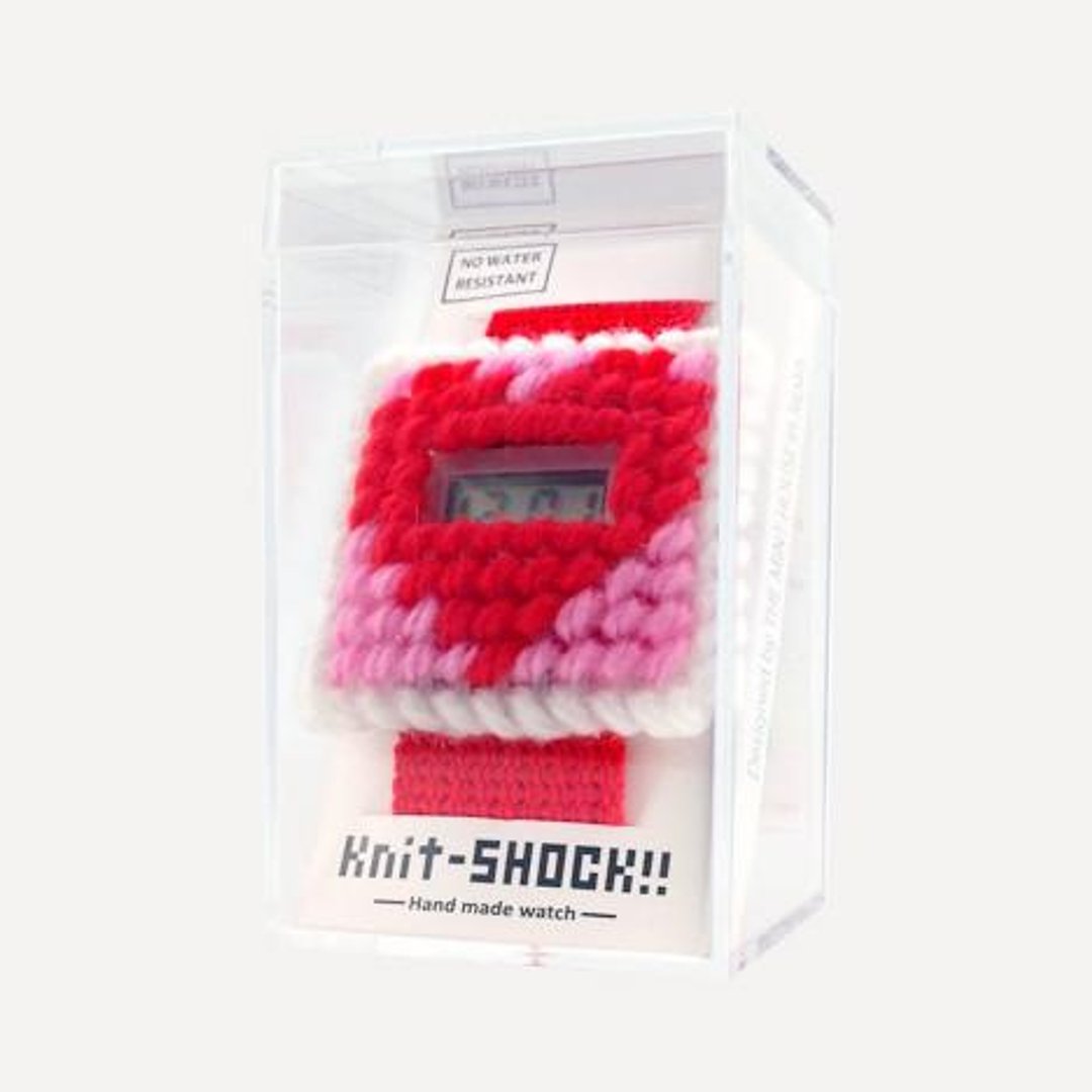 Knit-SHOCK!! 红色 - 女表 - 其他材质 