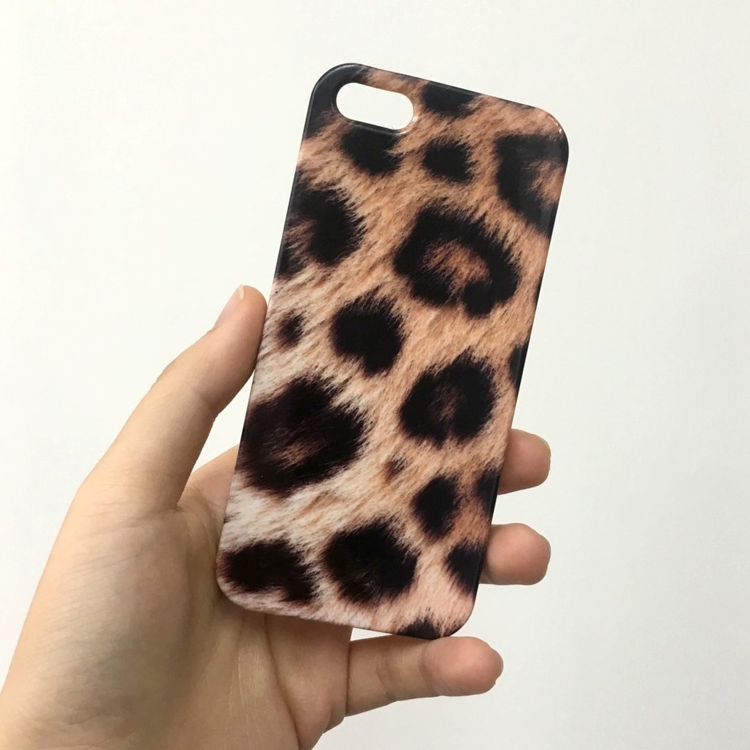 棕色豹纹 - iPhone 手机壳, Samsung Galaxy 手机套 Samsung Galaxy Note 电话壳 - 其他 - 塑料 