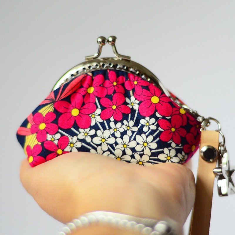 小小饺子包。零钱包。夜游花园 - 零钱包 - 其他材质 蓝色