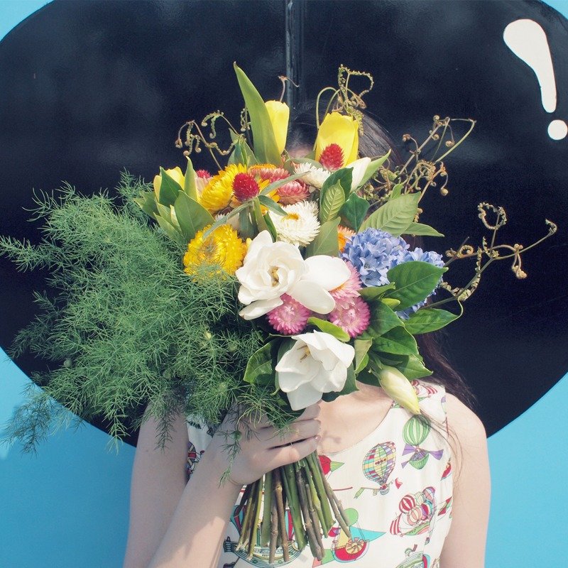 猫.初花 ｜ 客制自然系夏日捧花 新娘捧花 婚纱摄影 花束送礼 - 植栽/盆栽 - 植物．花 多色