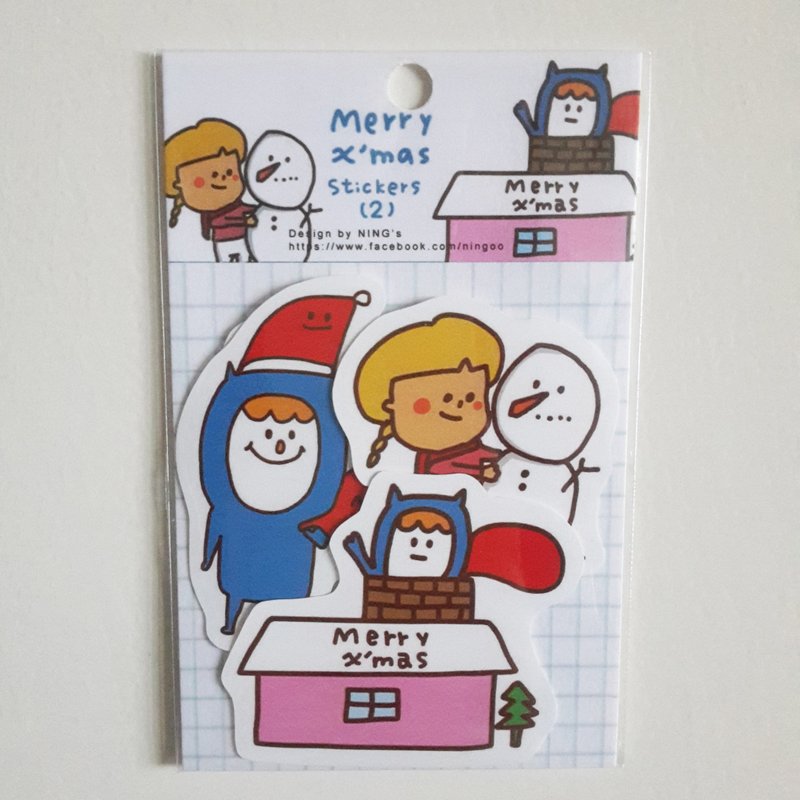 Ning's圣诞贴纸#2 - 贴纸 - 纸 