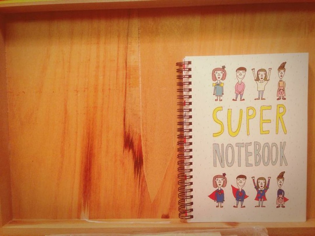 SUPER NOTEBOOK/A5空白线圈笔记本 - 笔记本/手帐 - 纸 多色