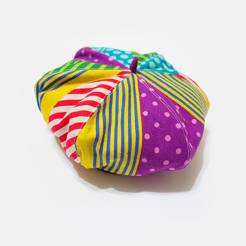 A MERRY HEART♥点线面好缤纷南瓜帽 - 帽子 - 其他材质 多色