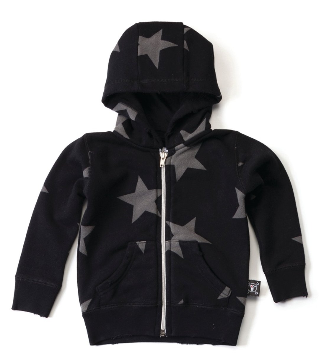 2015秋冬潮牌NUNUNU 星星款连帽外套/star zip hoodie - 其他 - 纸 灰色