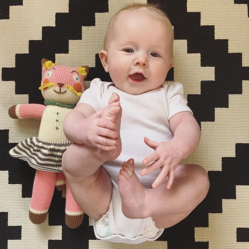 美国 Blabla Kids | 纯棉针织娃娃(小只) - 苏塞特狐狸 B21052480 - 玩具/玩偶 - 棉．麻 粉红色