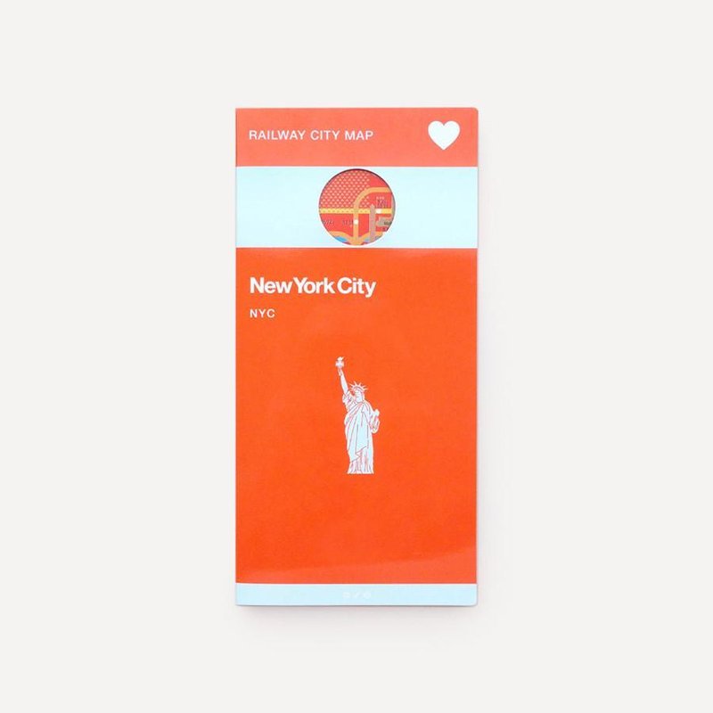城市铁路地图 ・纽约 - 地图 - 纸 