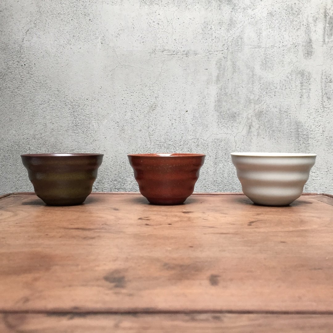 三色涟漪杯 三个一组 - 茶具/茶杯 - 其他材质 