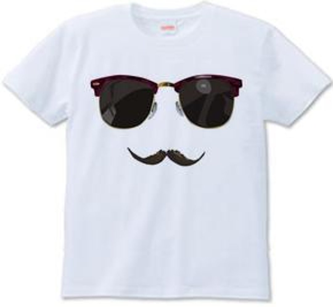 sunglasses (T-shirt 6.2oz) - 男装上衣/T 恤 - 其他材质 白色