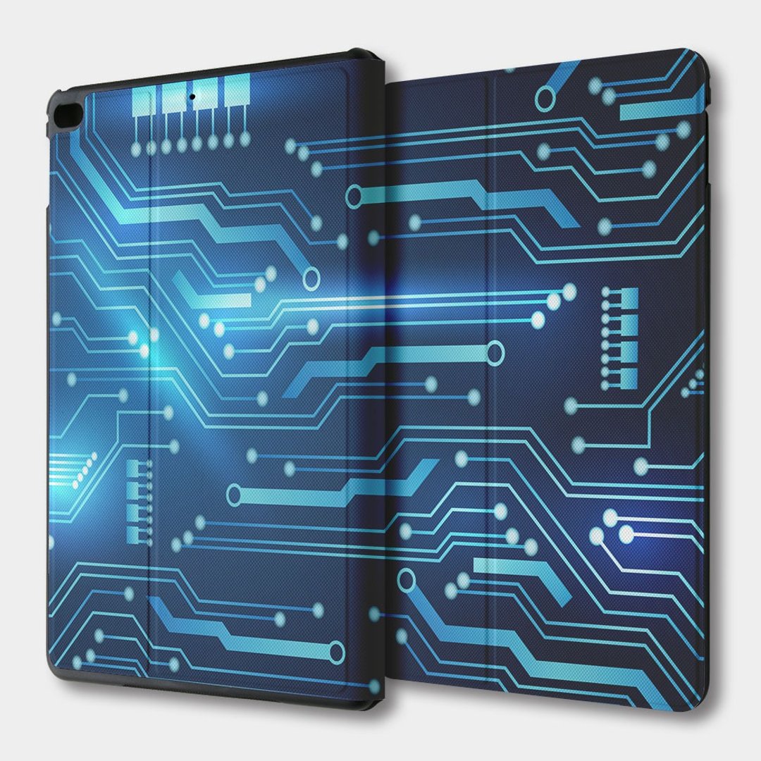 出清优惠 iPad mini 多角度翻盖皮套 - Matrix PSIBM-031 - 平板/电脑保护壳 - 人造皮革 蓝色