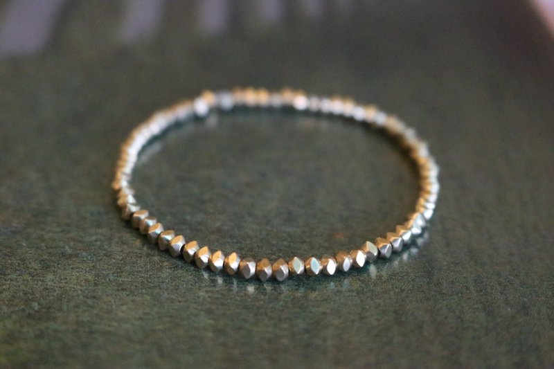 <☞ HAND IN HAND ☜> 黄铜-基本上 黄铜手链 (0125) - 手链/手环 - 纸 咖啡色