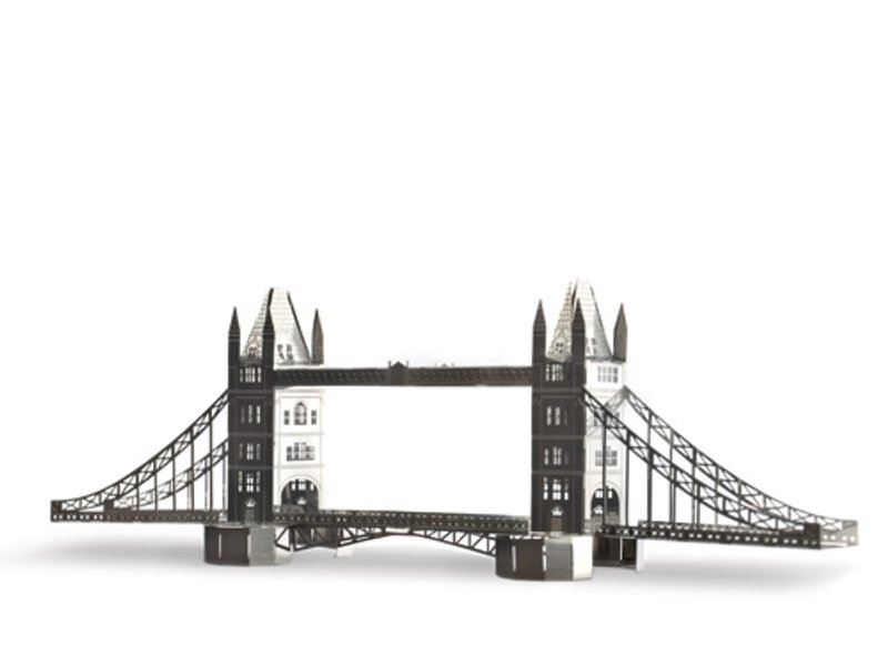 金属迷你城市－伦敦大桥 - 其他 - 其他金属 灰色