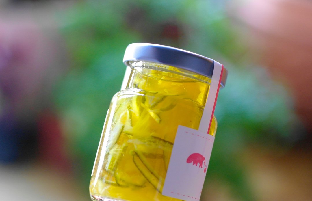 季节限定-菠萝与带皮青柠果酱  pineapple & lime marmalade - 果酱/抹酱 - 新鲜食材 黄色