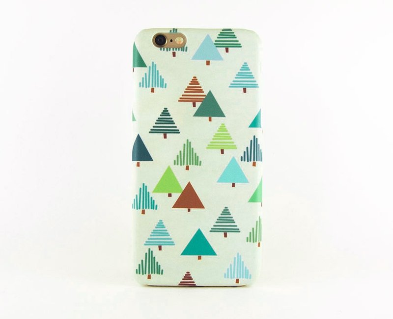 三角形的树::手机壳 - 手机壳/手机套 - 塑料 绿色