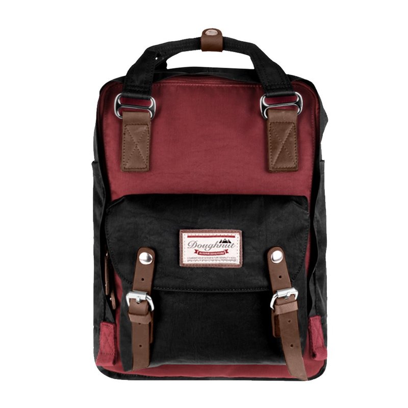 Doughnut 防泼水马卡龙后背包-红酒黑森林 - 后背包/双肩包 - 其他材质 多色