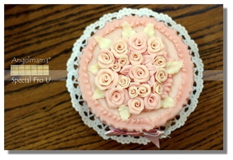 粉红玫瑰蛋糕皂(浪漫Gift) - 其他 - 植物．花 