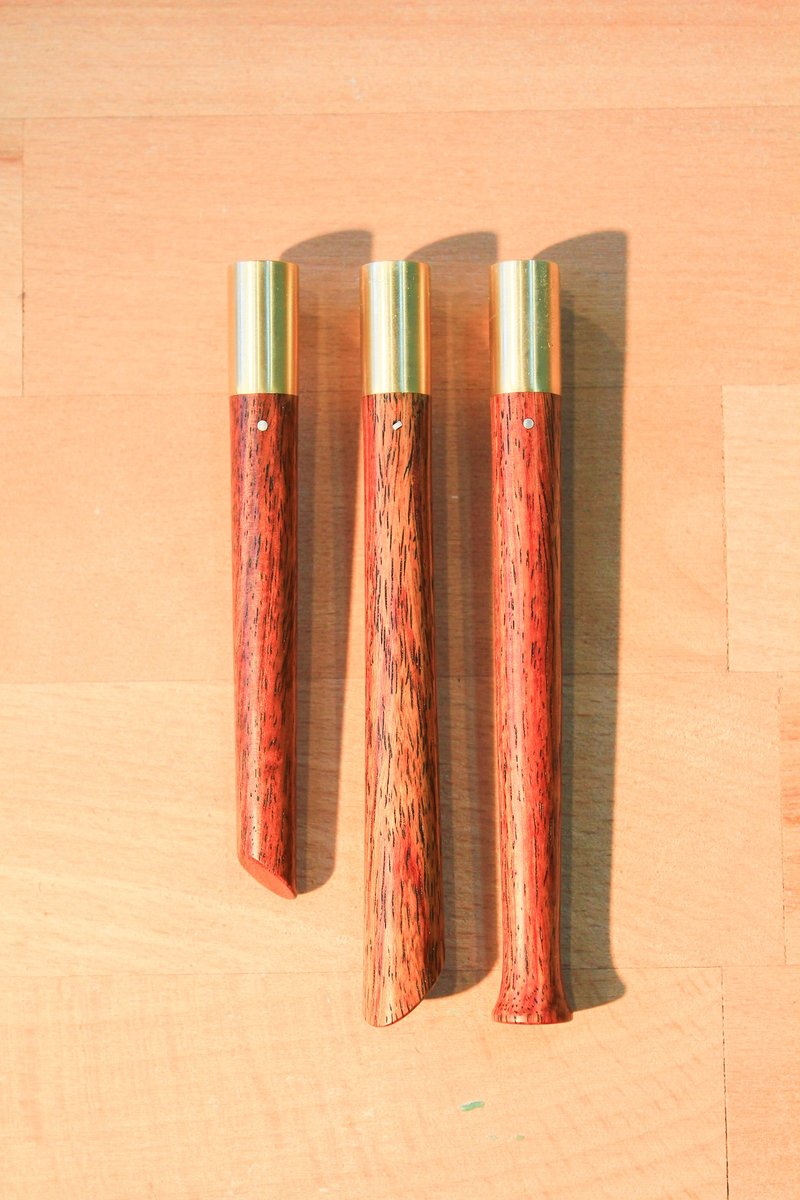 Stationery-复合笔杆-巴西花梨木 - 其他书写用品 - 木头 金色