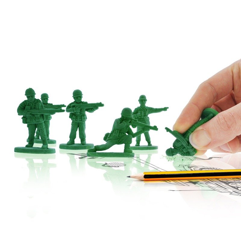 Mustard 橡皮擦 - 玩具兵团 - 其他 - 塑料 绿色