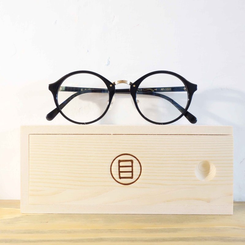 热卖百搭中金 圆框 - 眼镜/眼镜框 - 其他材质 黑色