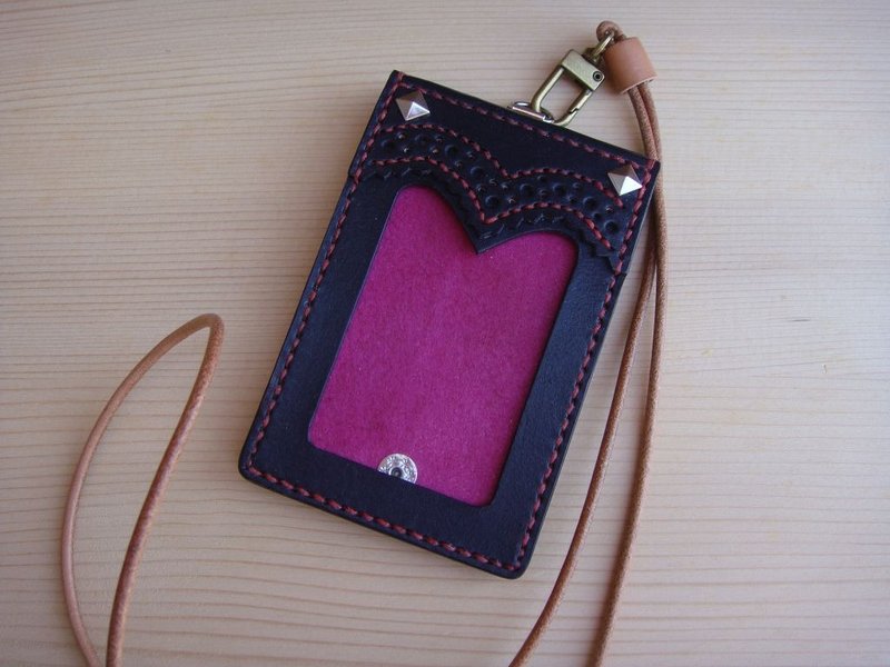 ISSIS - 低调的华丽 对开进阶型牛津雕花证件套 - 证件套/卡套 - 真皮 