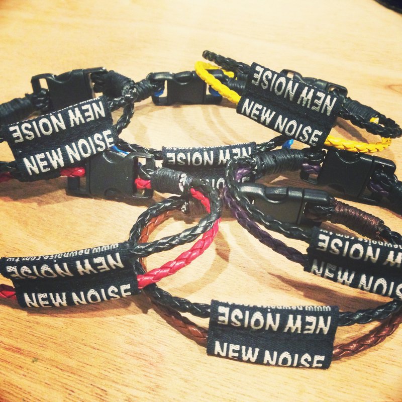 NEW NOISE 运动系手环 - 手链/手环 - 防水材质 黑色