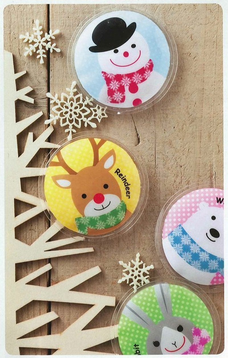 【刚好】卡娃伊爱暖冬 - 玩偶/公仔 - 塑料 多色