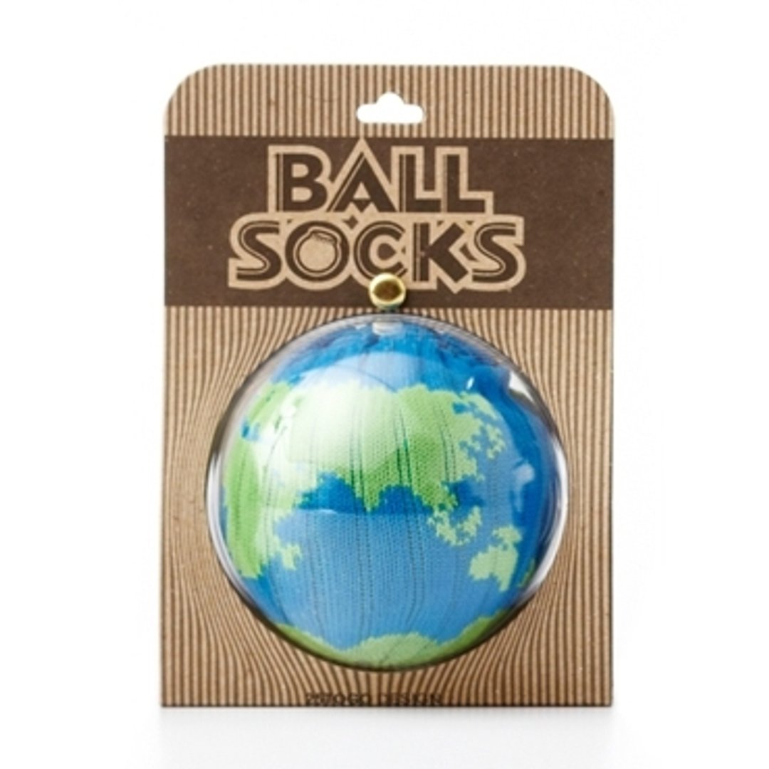 PLANET SOCKS 地球袜 湛蓝太平洋 - 袜子 - 棉 蓝色