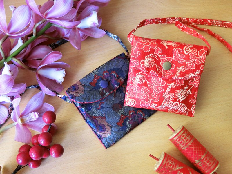 小人儿红包袋 - 围嘴/口水巾 - 其他材质 红色