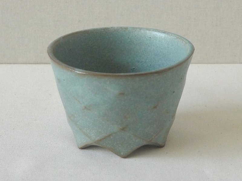 (Resale) projection crest free cup (small) - 咖啡杯/马克杯 - 其他材质 蓝色