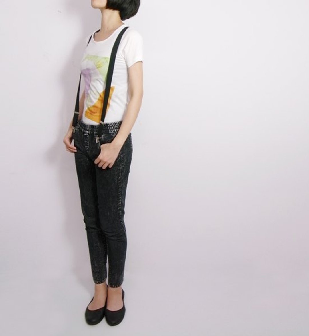 I . A . N Design 盆栽 有机棉 短袖T Organic Cotton - 中性连帽卫衣/T 恤 - 棉 白色