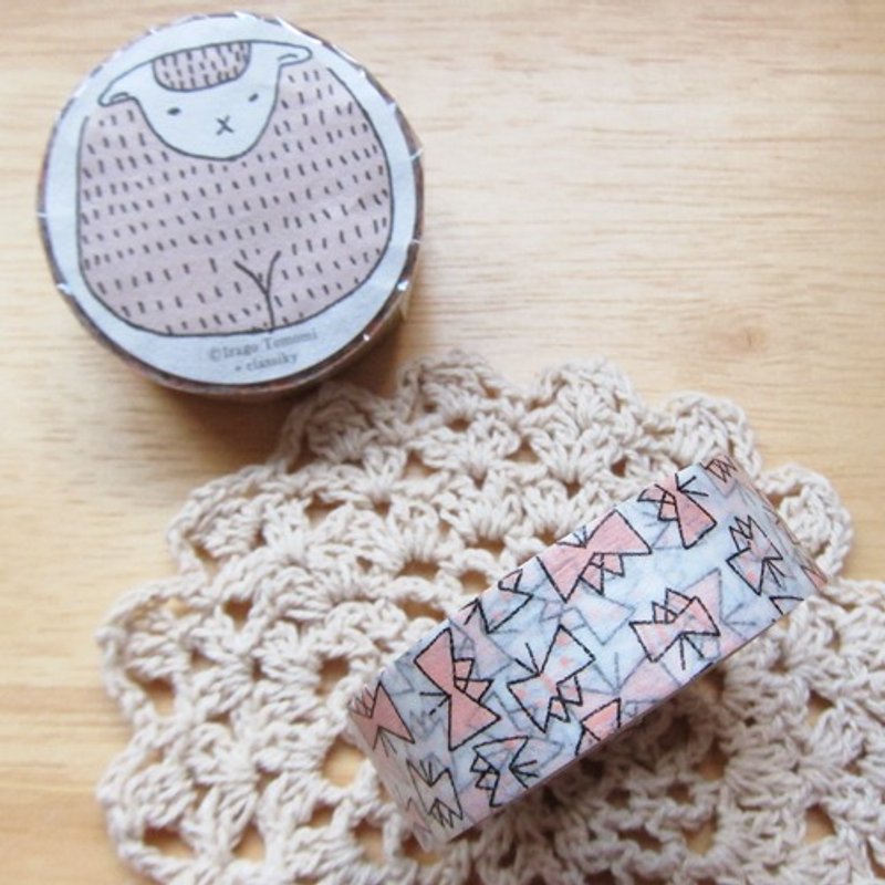 仓敷意匠和纸胶带【飞舞蝴蝶-粉红(29926-04)】 - 纸胶带 - 纸 粉红色