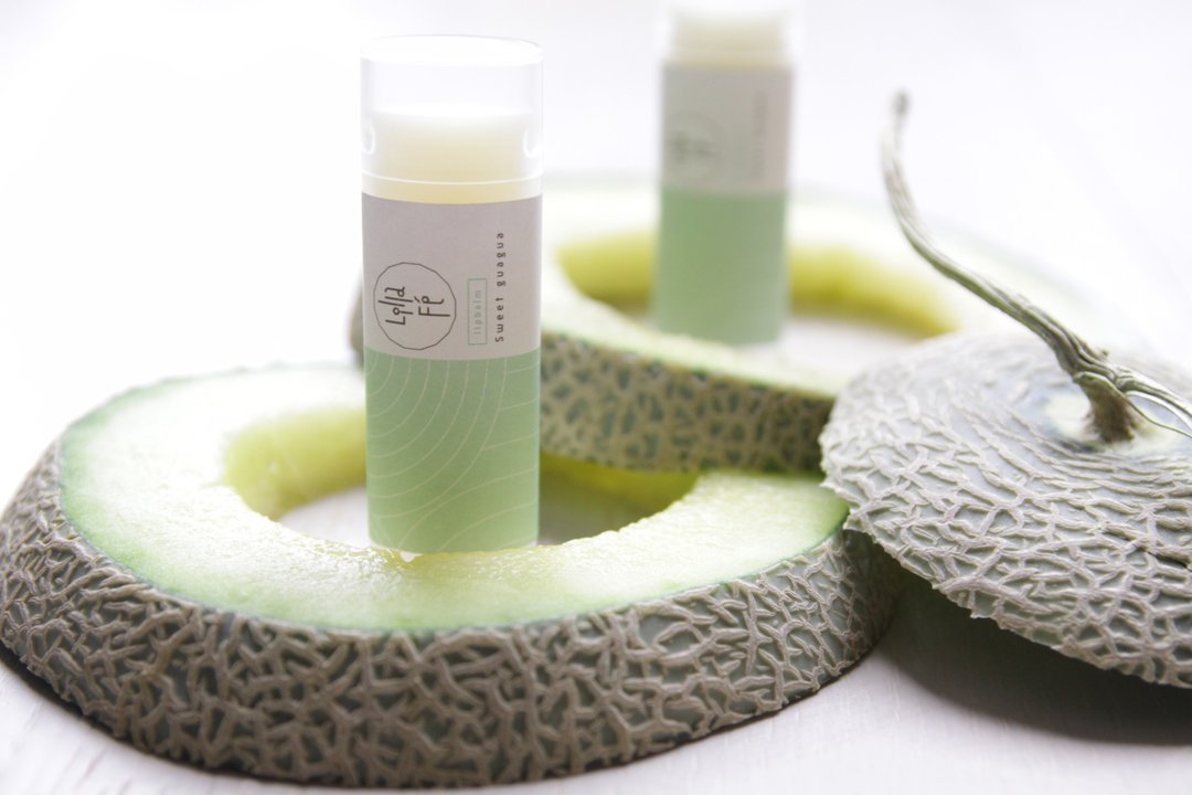 护唇膏【 小甜瓜 Sweet guagua 】Lip balm - 唇部保养 - 其他材质 绿色