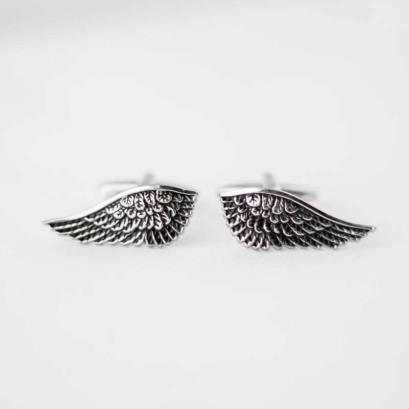 翼袖扣 WINGS CUFFLINKS - 袖扣 - 其他金属 