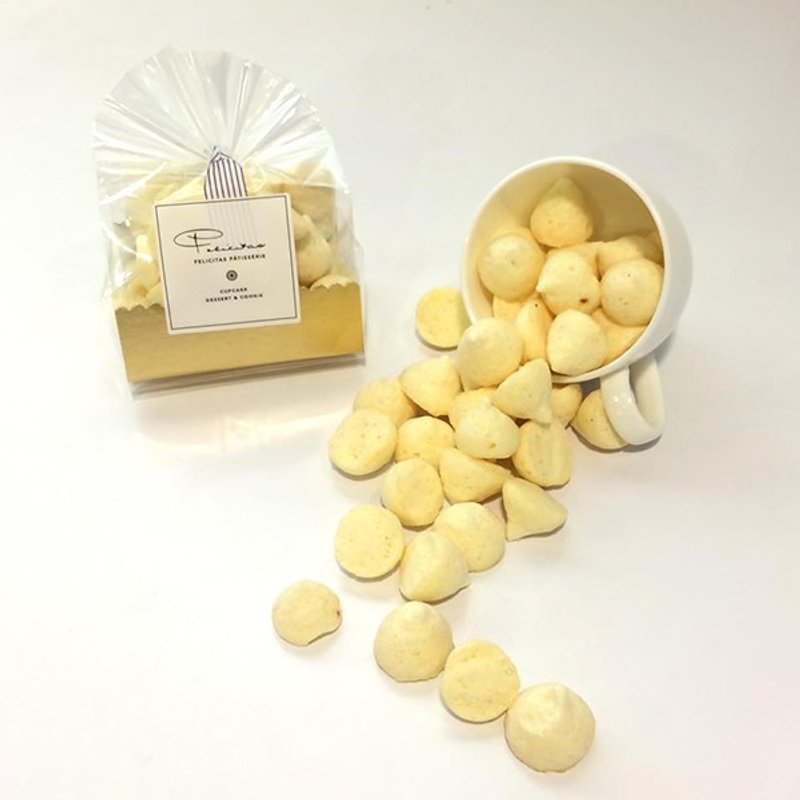 Felicitas Pâtissérie 百香果马林糖 Meringue Granadilla(袋装)/减糖配方 - 蛋糕/甜点 - 新鲜食材 黄色